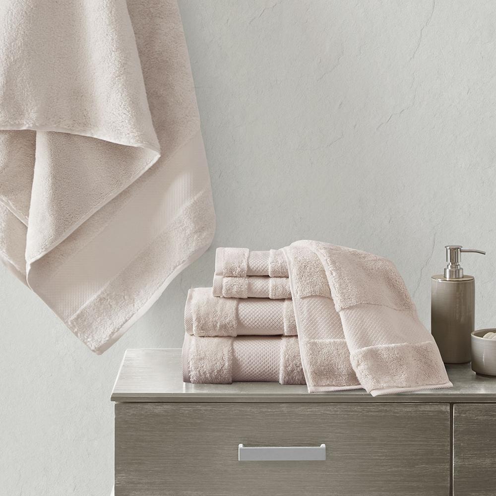 Cotton 6 Piece Bath Towel Set. Picture 4