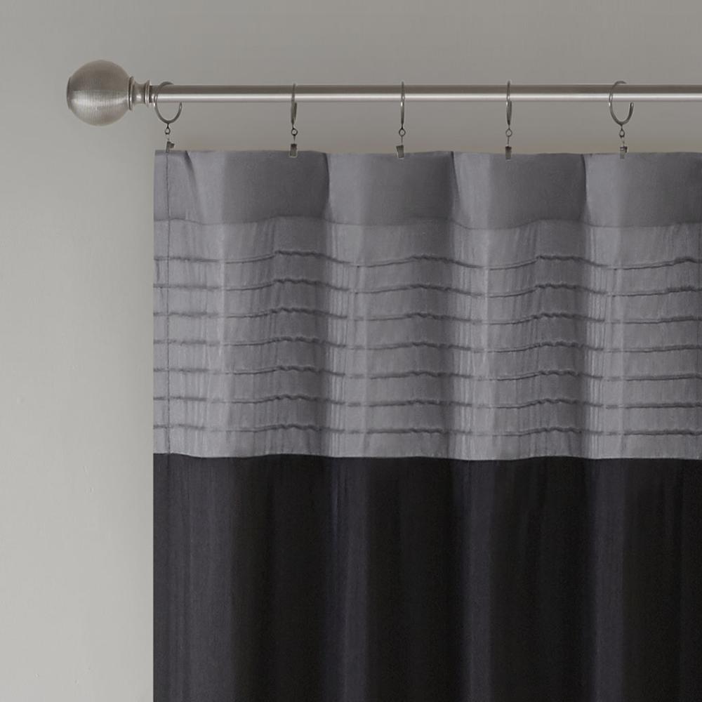 Polyoni Pintuck Curtain Panel. Picture 3