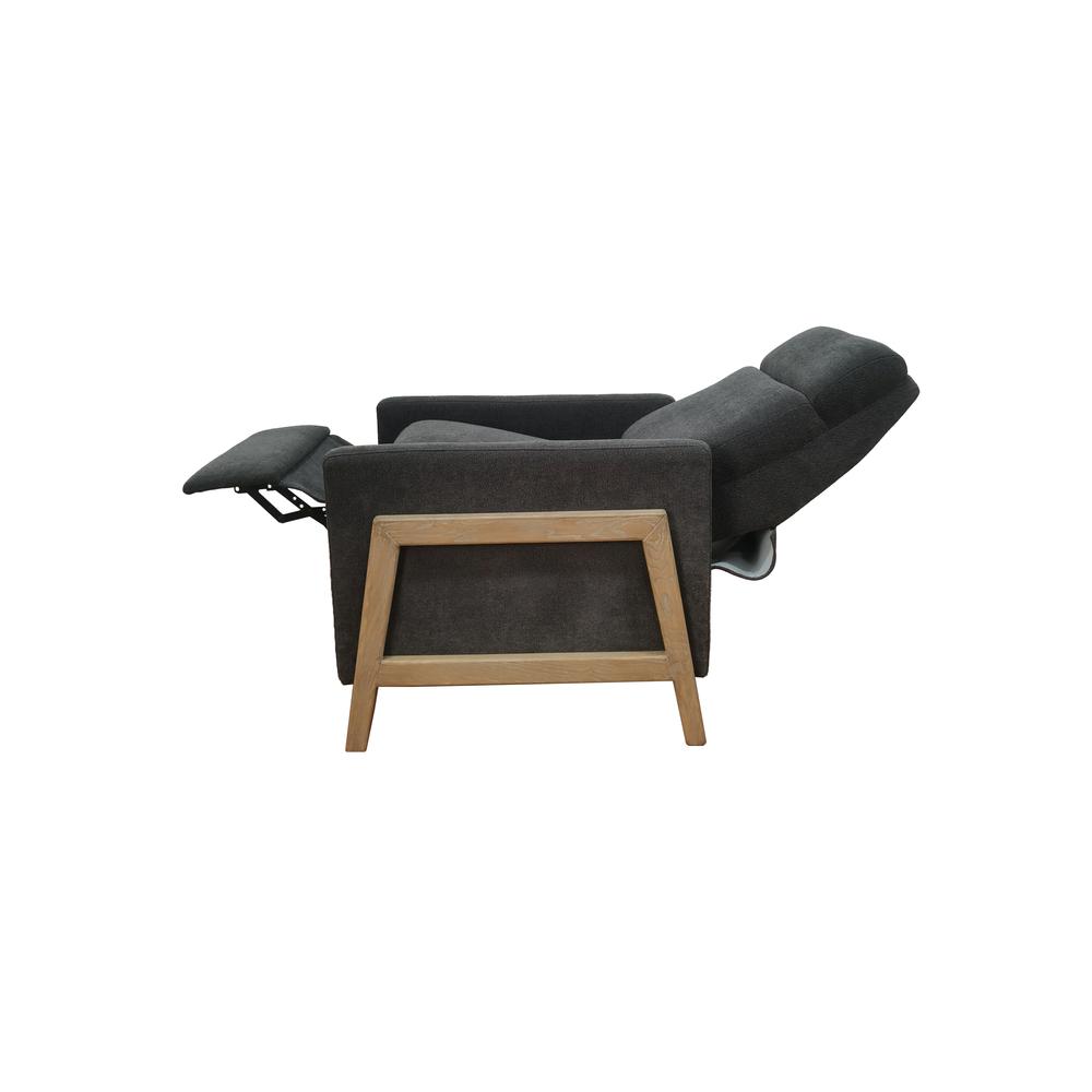 Recliner With Wood Frame. Picture 2