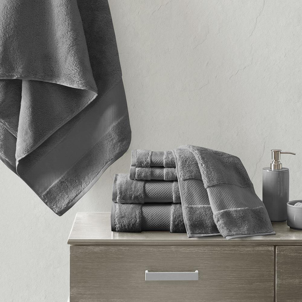 Cotton 6 Piece Bath Towel Set. Picture 4