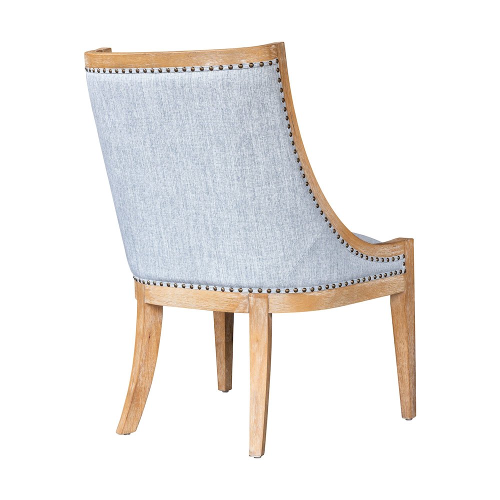 Elmcrest Upholstered Dining Chair with Nailhead Trim. Picture 5