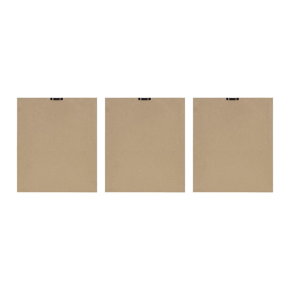 3-piece Framed Glass Wall Art Set. Picture 5