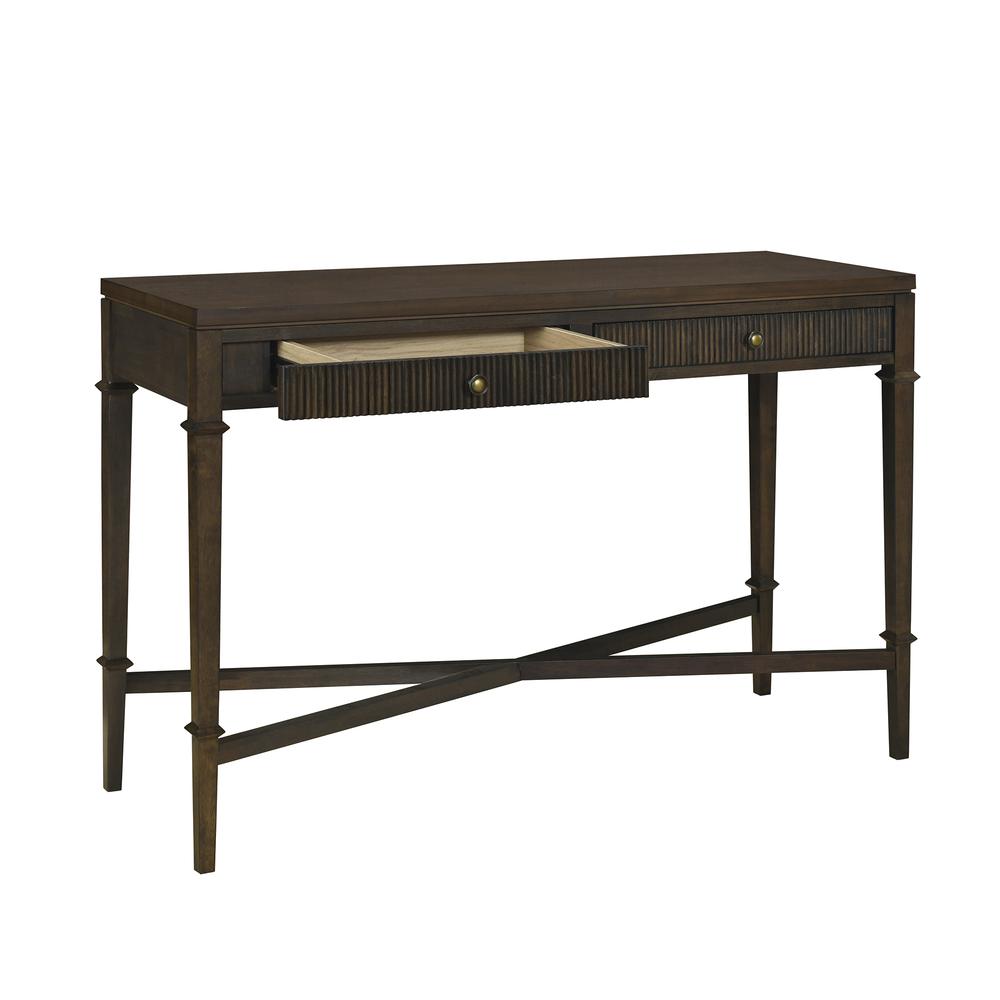 Fluted 2-drawer Storage Console Table. Picture 1