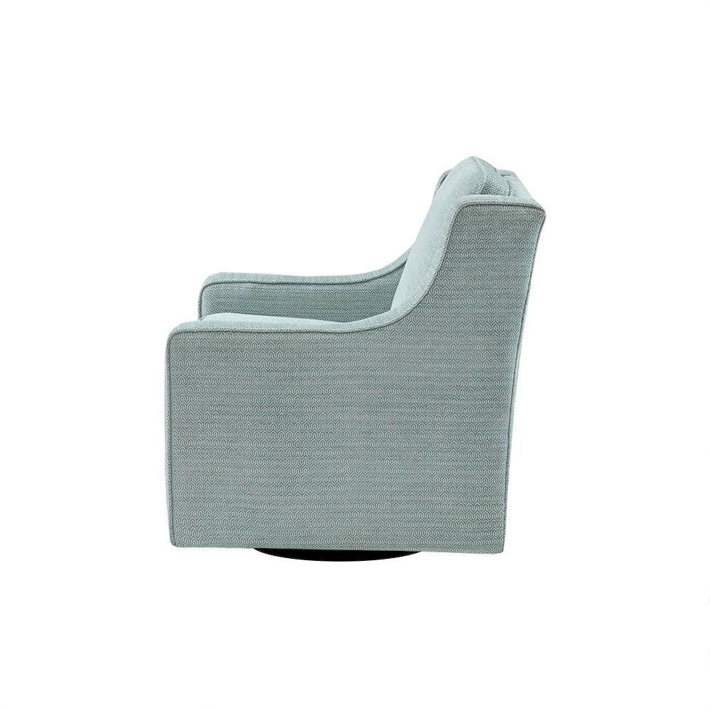 Chenille Swivel Chair. Picture 5