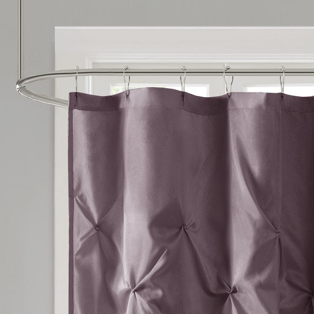 Tufted Semi-Sheer Shower Curtain. Picture 1