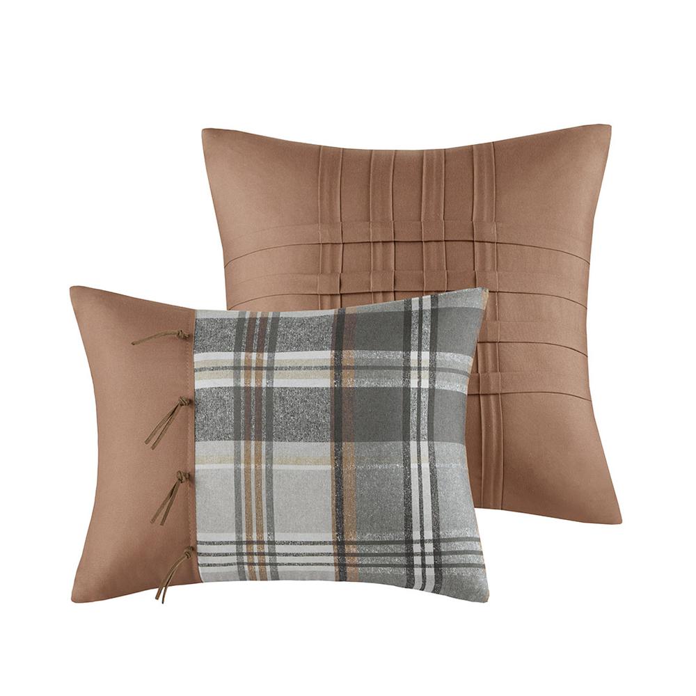 Plaid Comforter Set. Picture 3