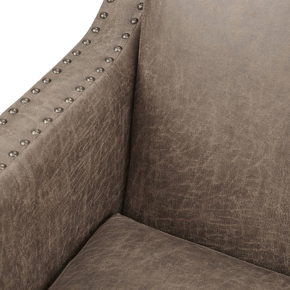 Shasta Accent Chair, Brown color. Picture 5