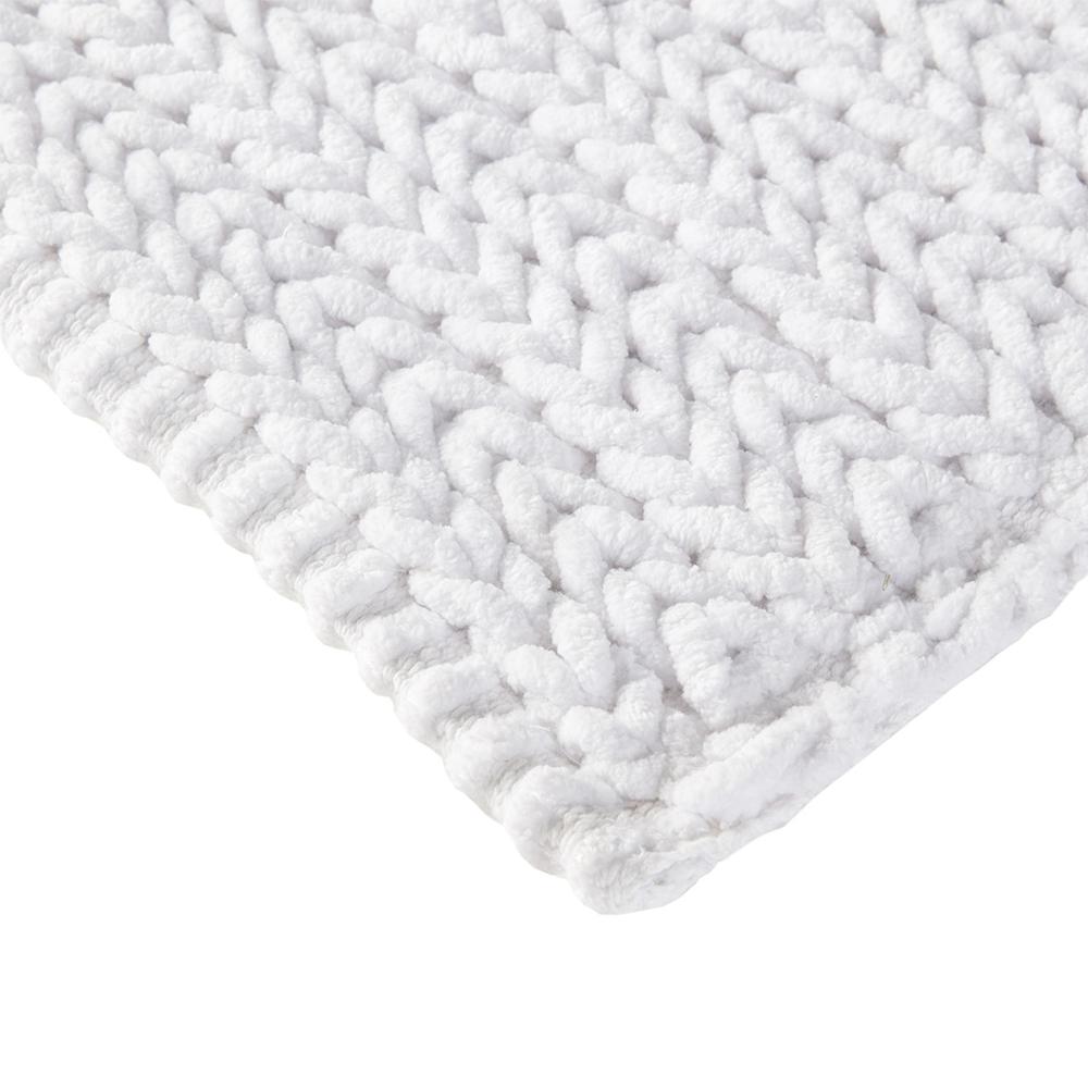 100% Cotton Chenille Chain Stitch Rug. Picture 3