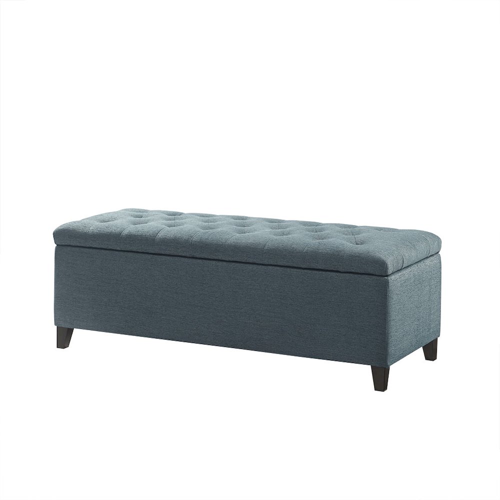 Tufted Top Soft Close Storage Bench. Picture 2