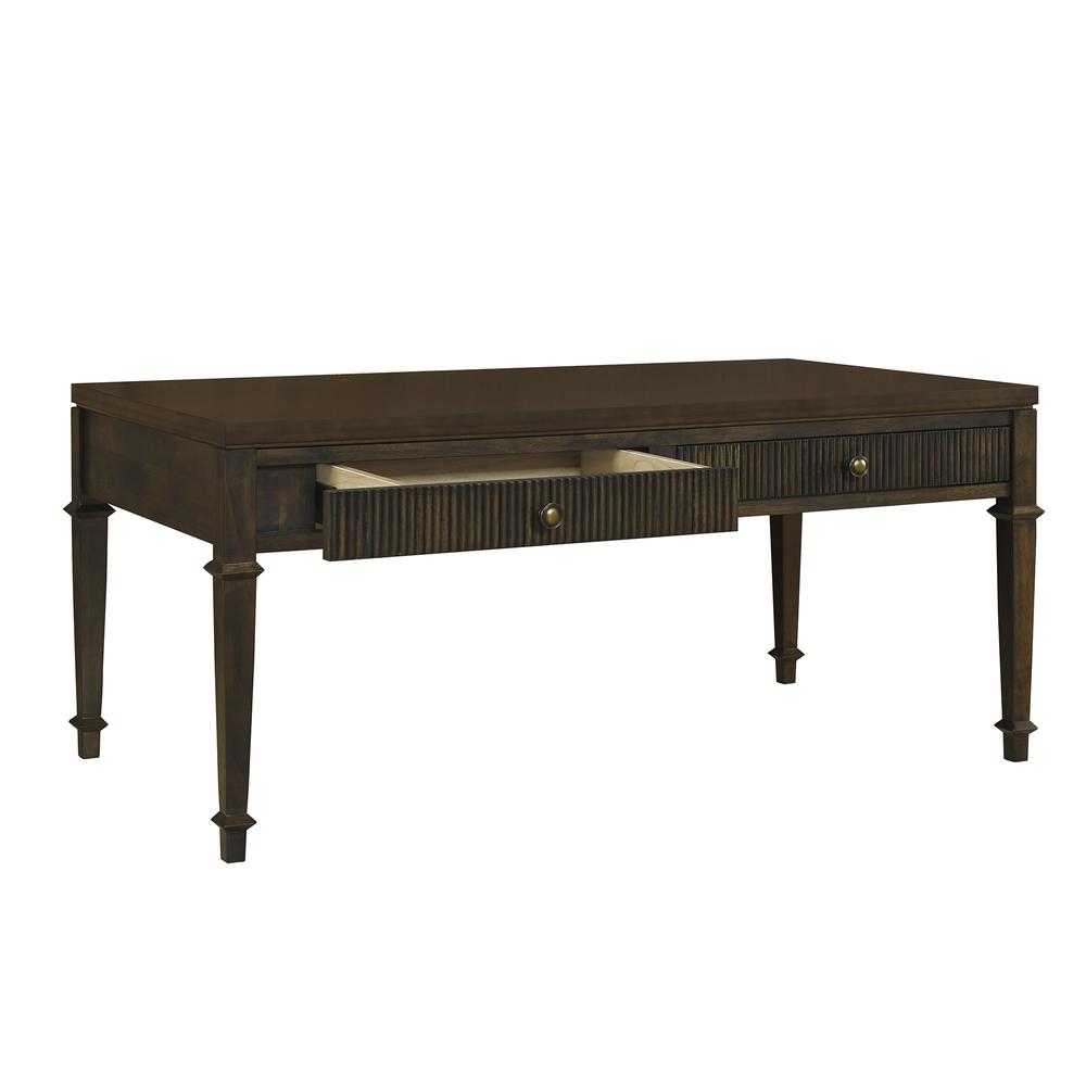 Fluted 2-drawer Coffee Table. Picture 3