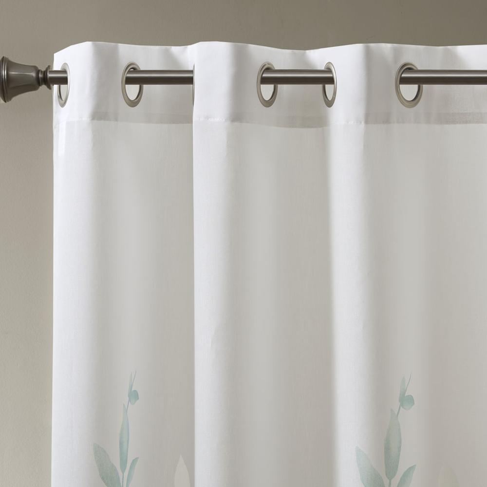 Burnout Printed Curtain Panel. Picture 3