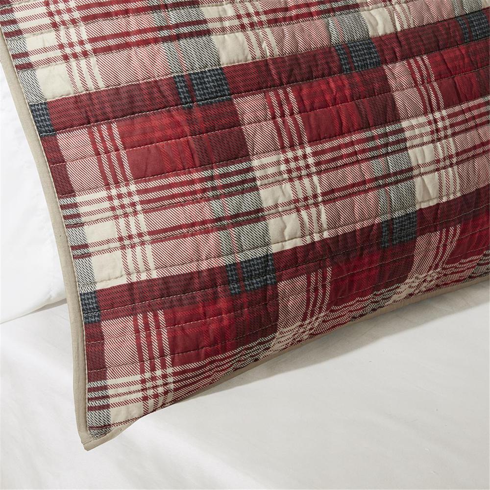 Tasha Quilt Mini Set, Red color. Picture 2