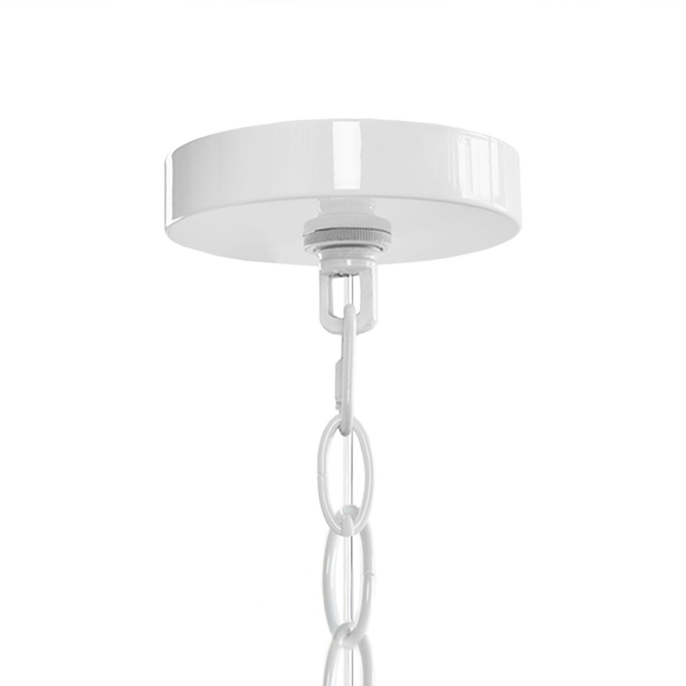 6-Light Metal Chandelier. Picture 5