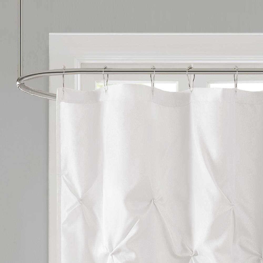Tufted Semi-Sheer Shower Curtain. Picture 2