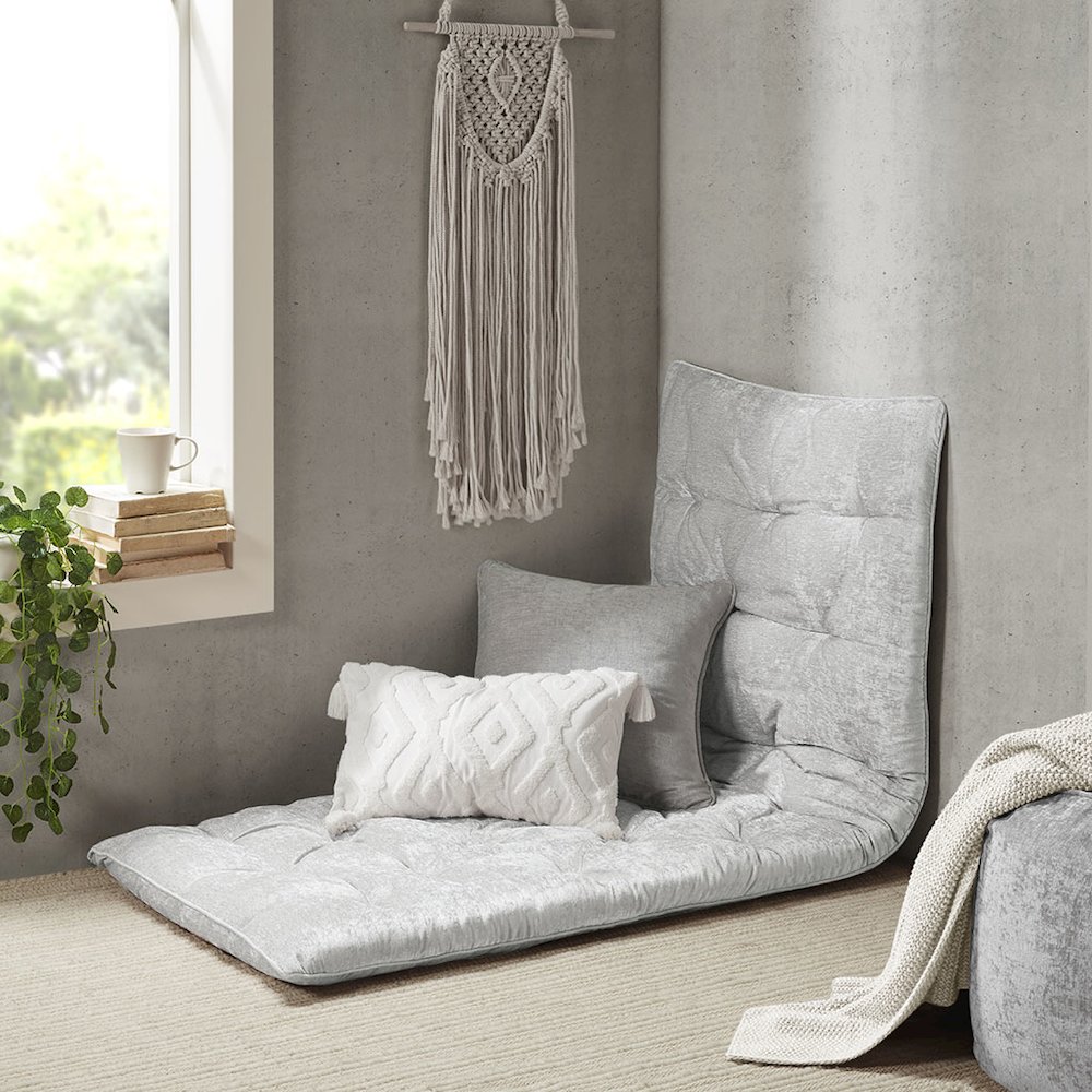 Poly Chenille Lounge Floor Pillow Cushion. Picture 4