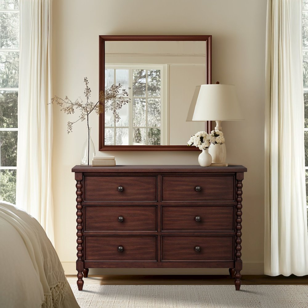 Beckett Small Dresser, Morocco Brown color. Picture 2