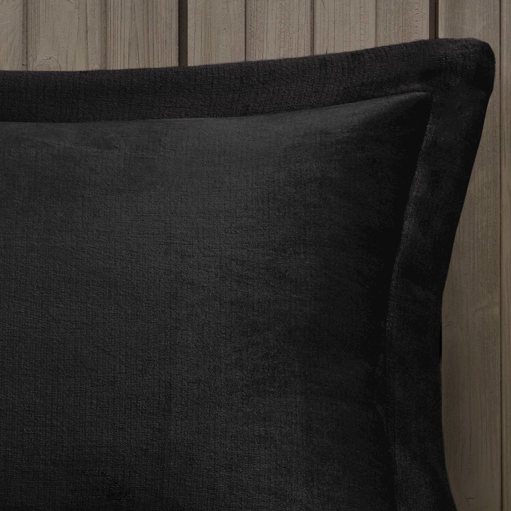 Plush to Sherpa Down Alternative Comforter Set. Picture 4