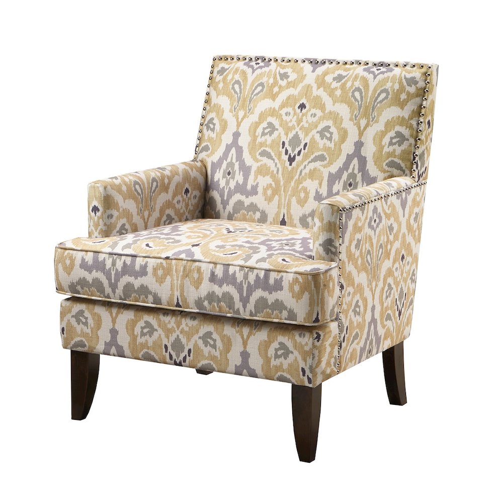 Track Arm Club Chair. Picture 1