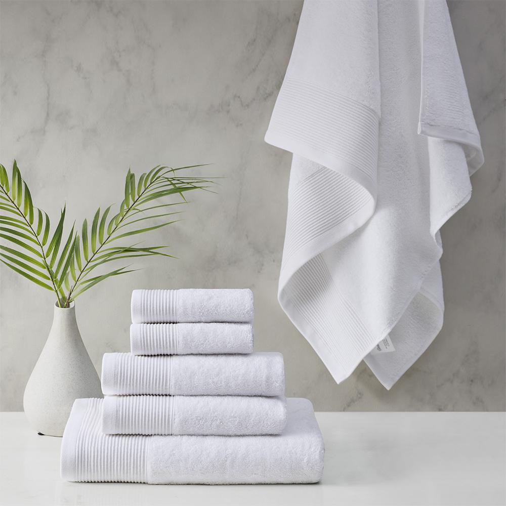 Cotton Tencel Blend Antimicrobial 6 Piece Towel Set. Picture 2