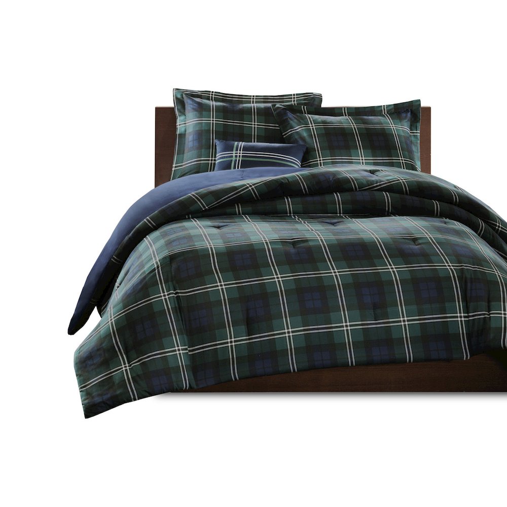 Brody Plaid Comforter Set, Belen Kox. Picture 1