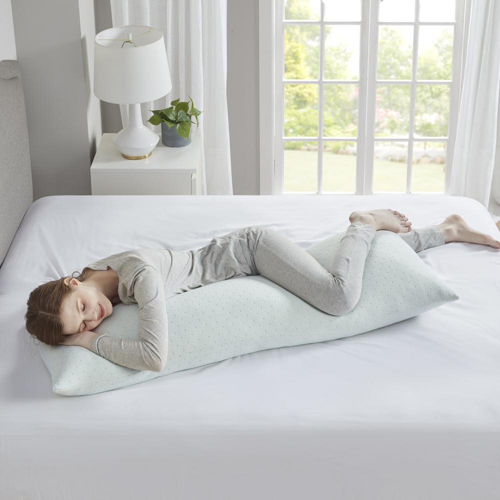 Shredded Memory Foam Pillow with Rayon from Bamboo Blend Cover. Picture 1