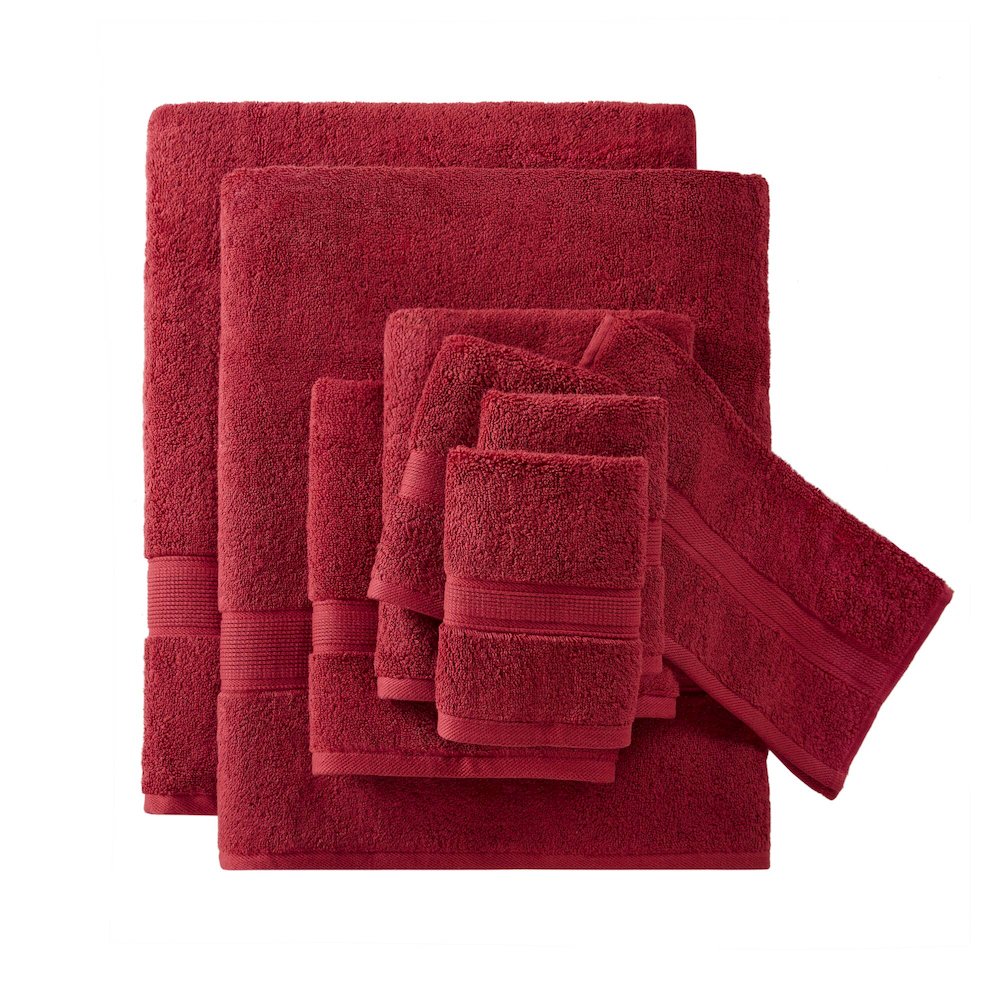 Ultra-Soft 100% Cotton Absorbent Towel Set. Picture 1