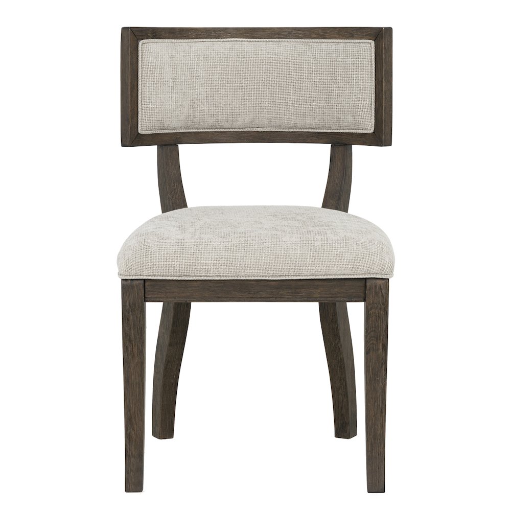 Marie Dining Chair (Set of 2), Beige/Brown color. Picture 5