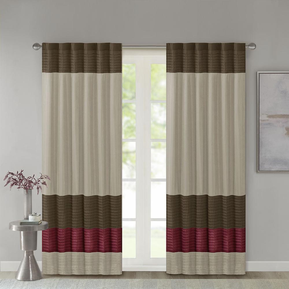 Polyoni Pintuck Curtain Panel. Picture 4