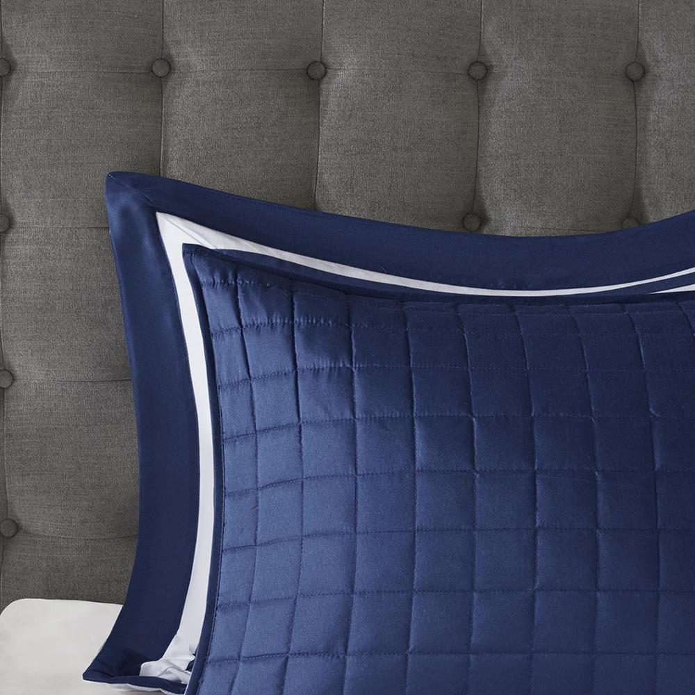 Navy Luxe 8 Piece Comforter Set, Belen Kox. Picture 5
