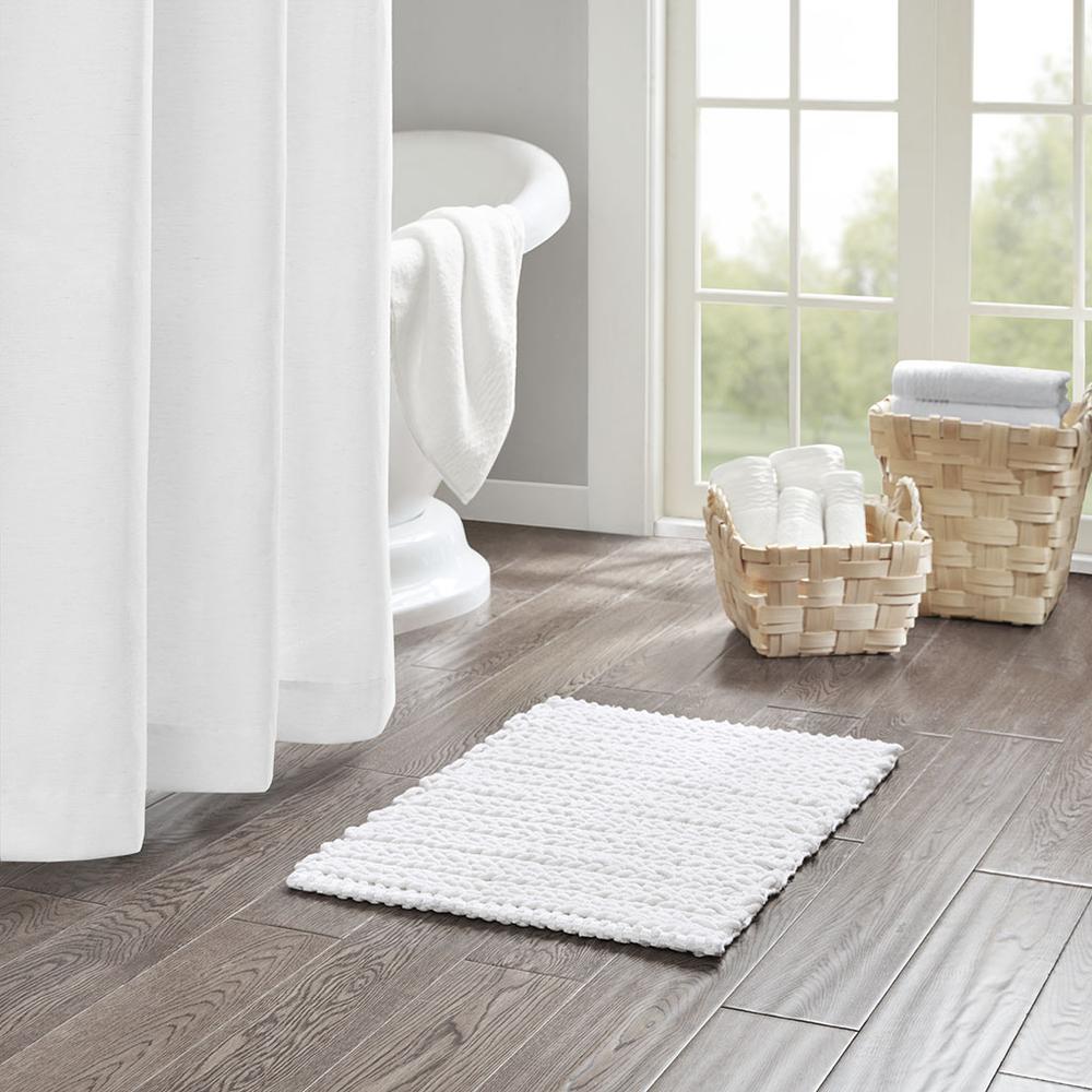100% Cotton Chenille Chain Stitch Rug. Picture 4