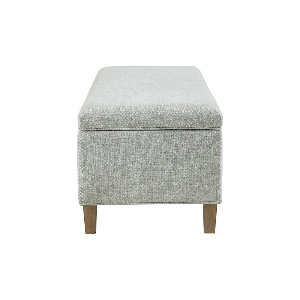 Marcie (Erica) Soft Close Storage Accent Bench, Blue color. Picture 2