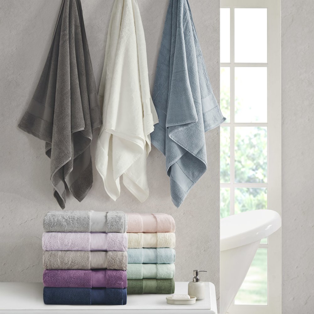 Cotton 6 Piece Bath Towel Set. Picture 3