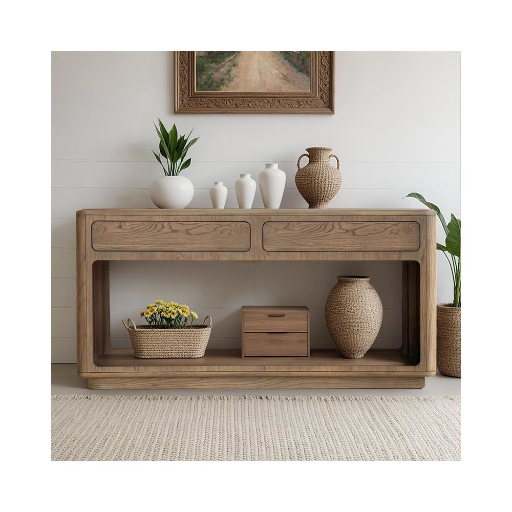 Emil Console Table, Driftwood color. Picture 5