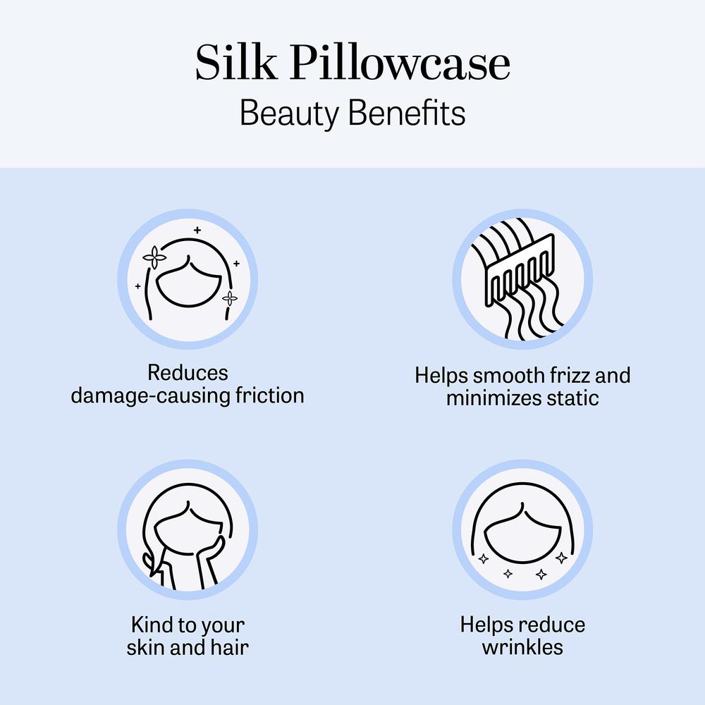 100% Mulberry Single Pillowcase. Picture 3