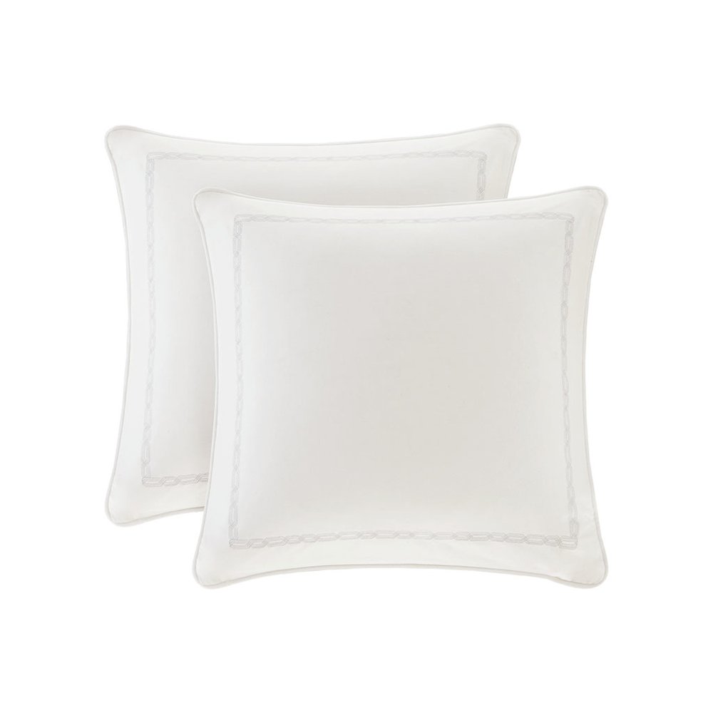 Hollywood Glam Comforter Set, White color. Picture 2