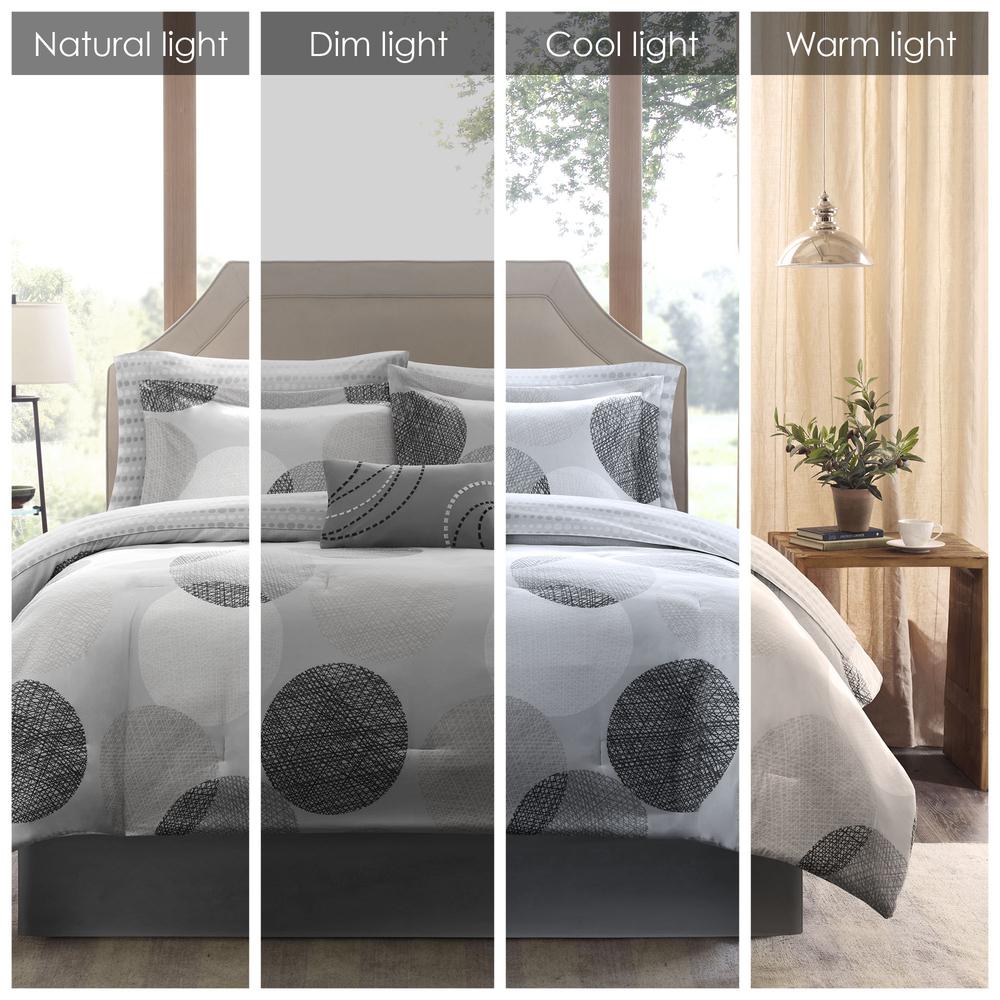 7 Piece Comforter Set with Cotton Bed Sheets. Picture 3