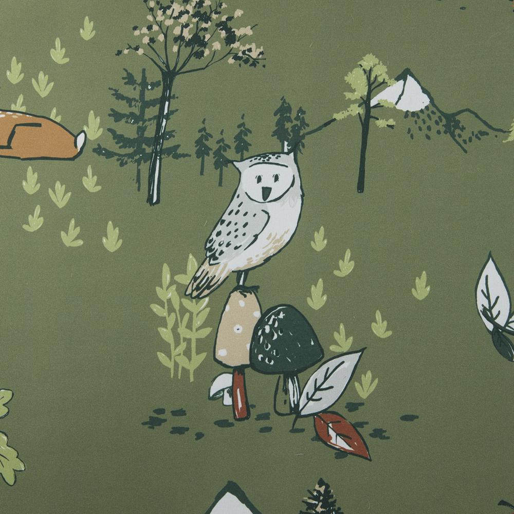 Forest Animals Plush Reversible Comforter Set. Picture 5