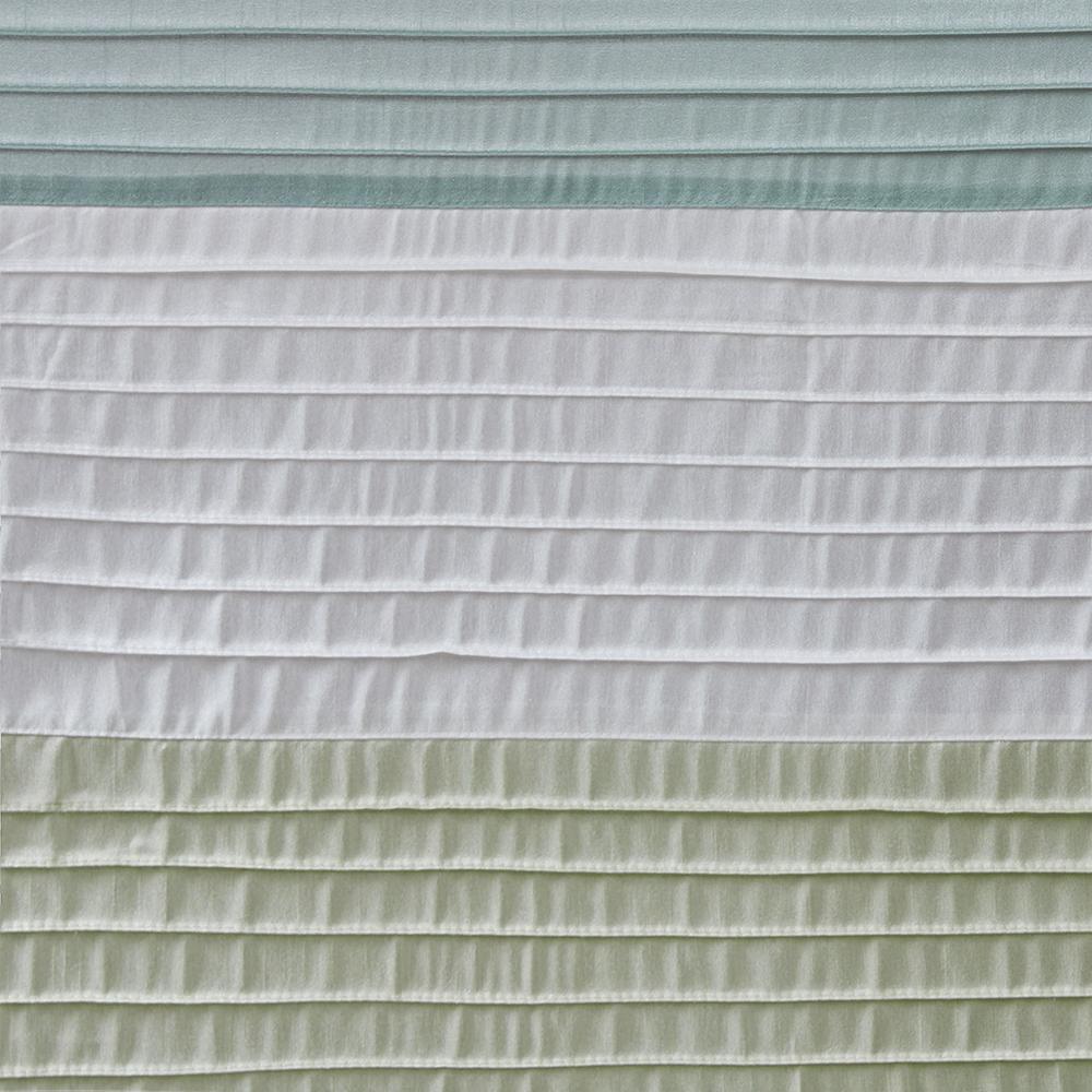 Faux Silk Shower Curtain. Picture 3