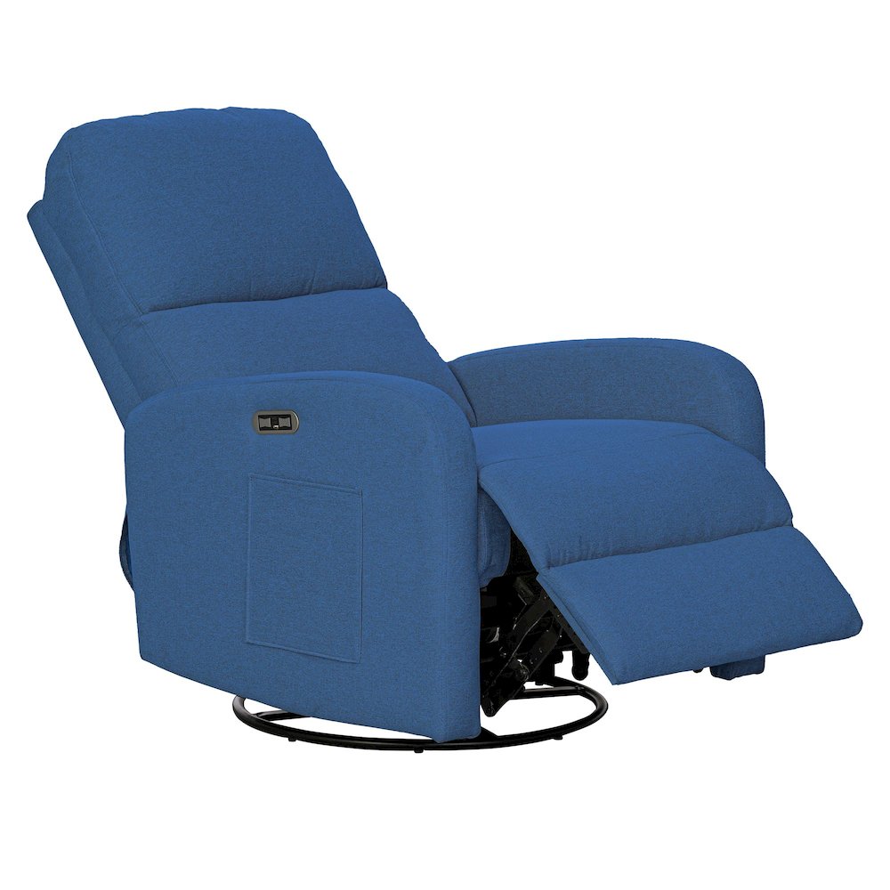 Dakota Power Recliner 3-in-1 with Swivel, Glider, Charging Station. Picture 5