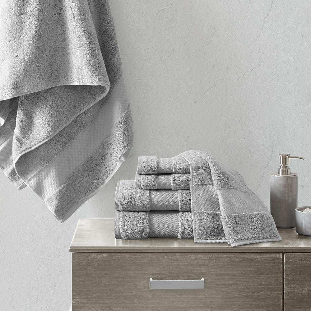 Cotton 6 Piece Bath Towel Set. Picture 4