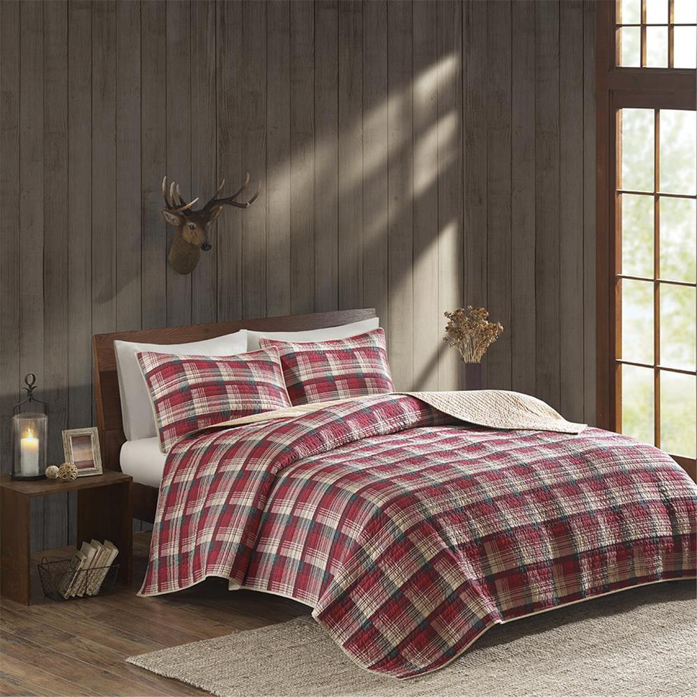 Tasha Quilt Mini Set, Red color. Picture 5