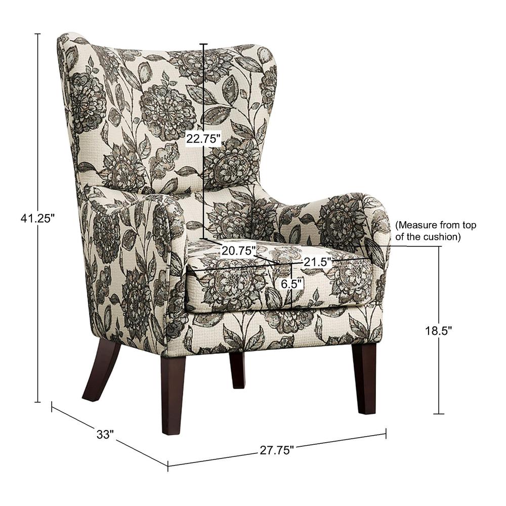 Swoop Wing Chair. Picture 1