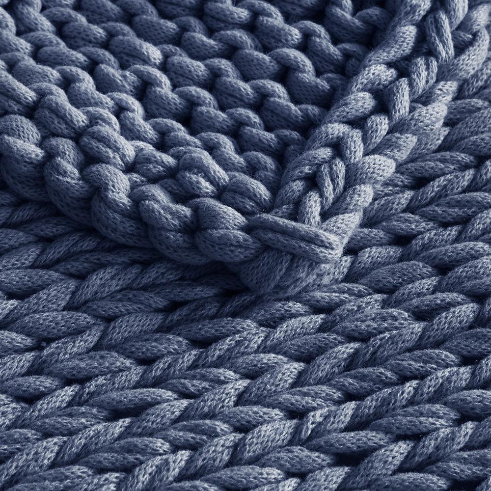 Chunky Twice Knit Handmade Throw, Belen Kox. Picture 2