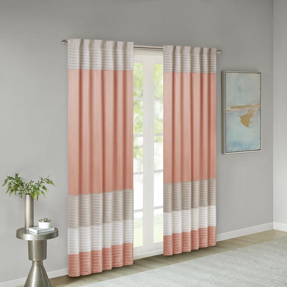 Polyoni Pintuck Curtain Panel. Picture 4