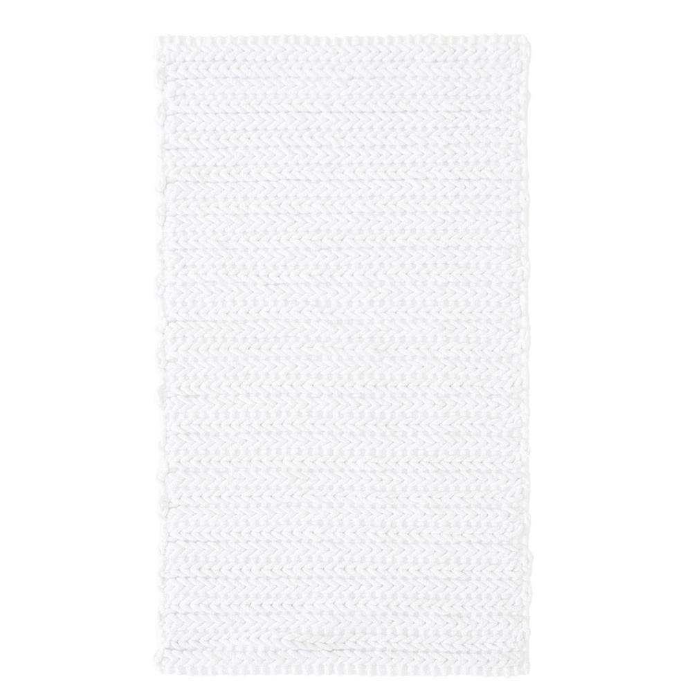 100% Cotton Chenille Chain Stitch Rug. Picture 2