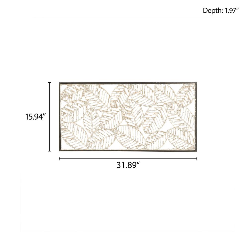 Metal Framed Decor Panel. Picture 1