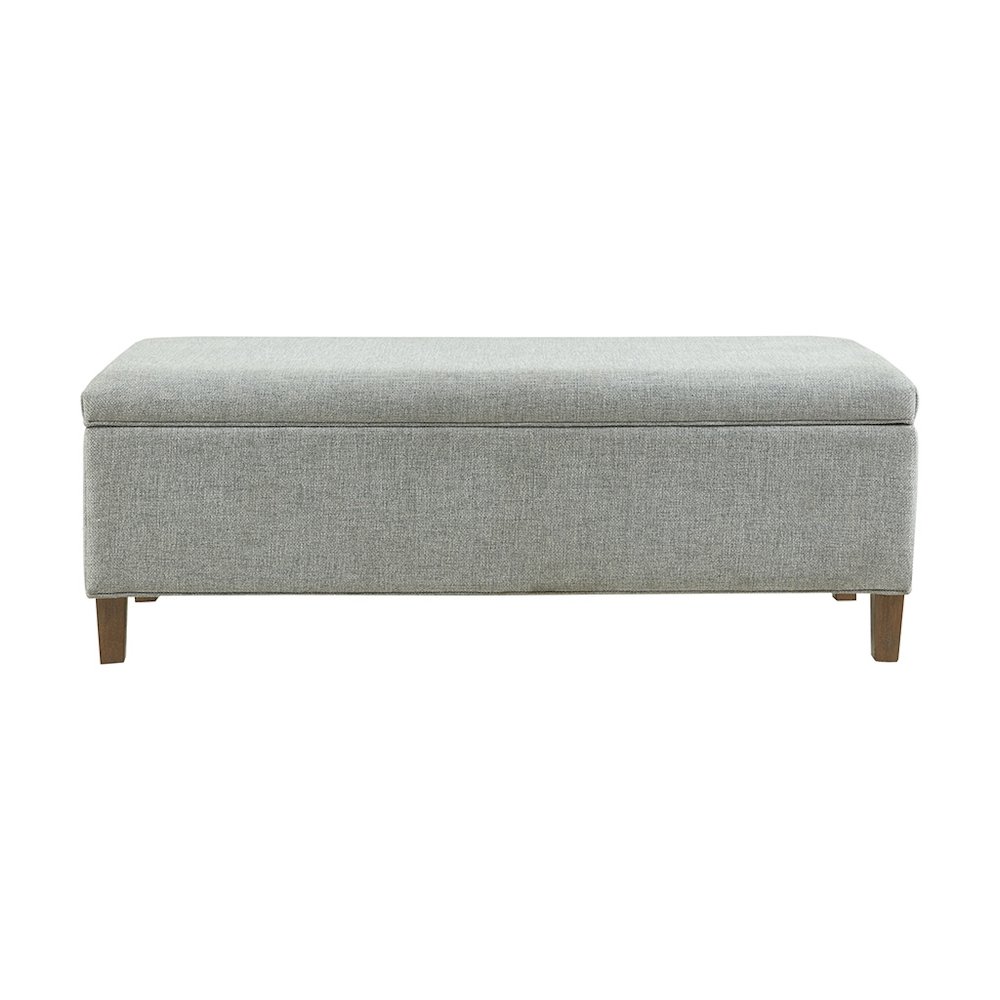 Marcie (Erica) Soft Close Storage Accent Bench, Blue color. Picture 1