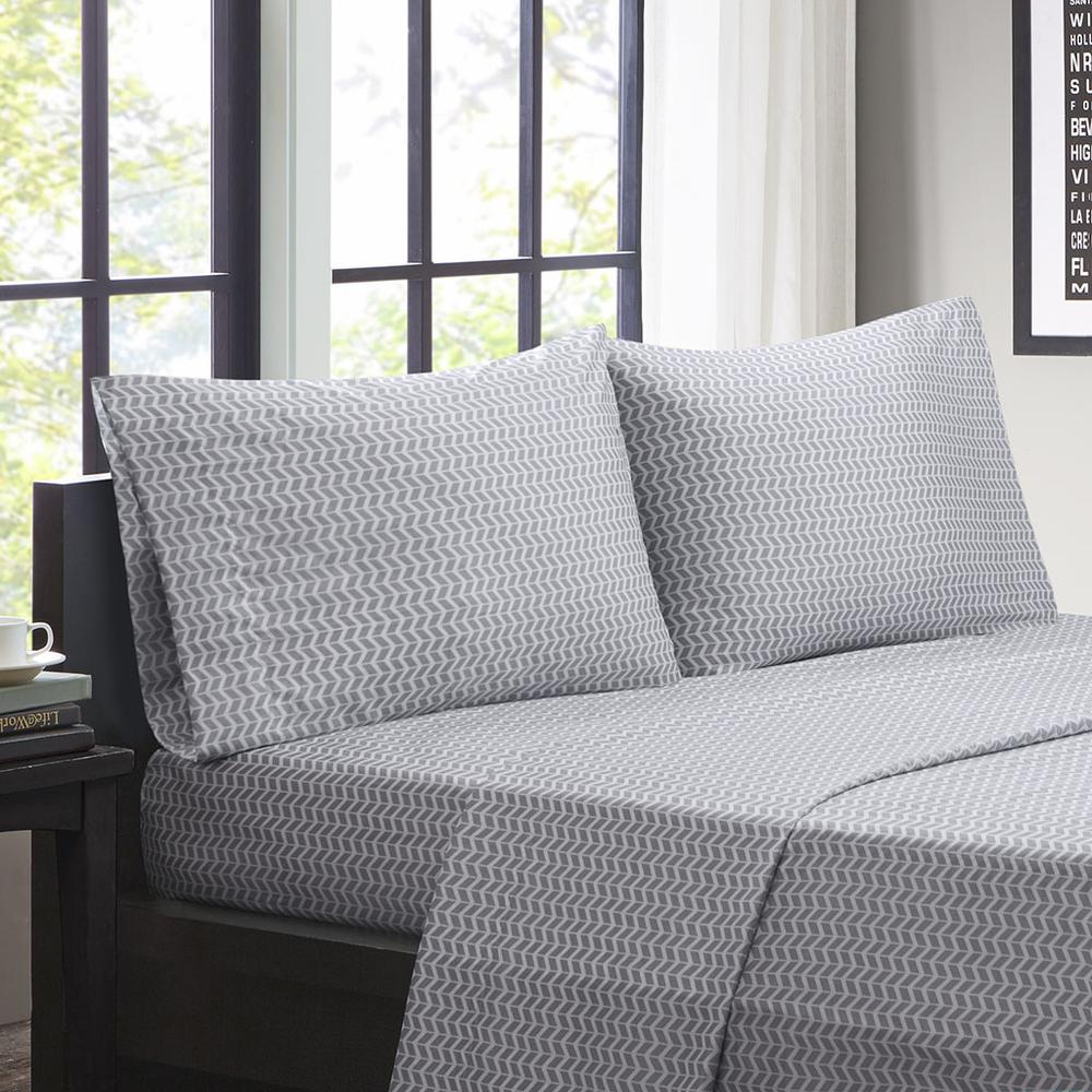 Printed Microfiber Sheet Set. Picture 1