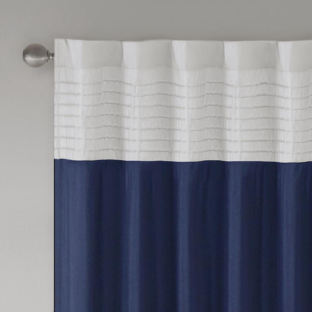 Polyoni Pintuck Curtain Panel. Picture 2