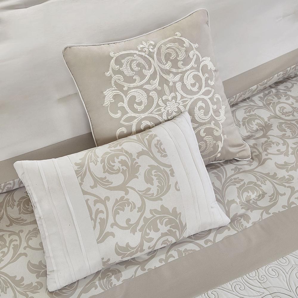 Ramsey Embroidered 8 Piece Comforter Set, Belen Kox. Picture 5